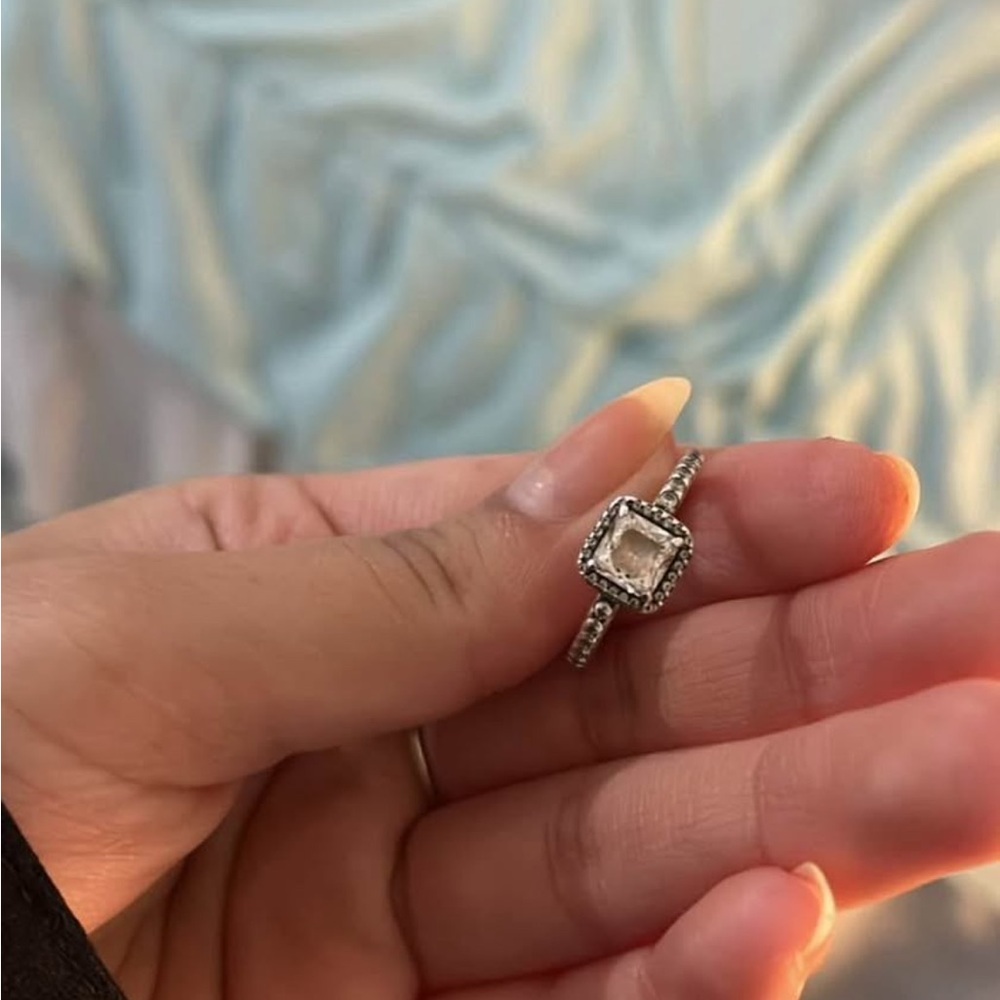 Pandora Square-Cut Ring
